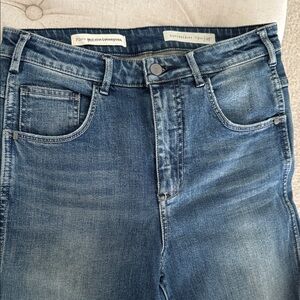 Pilcro and the Letterpress High Rise Blue Jeans